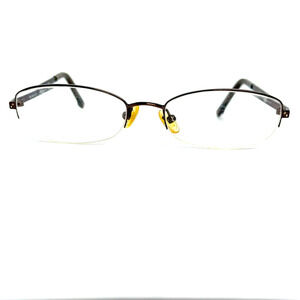 Vera‎ Wang Luxe Duchess Titanium Eyeglasses Handmade Half Rim 51-17-130 20944